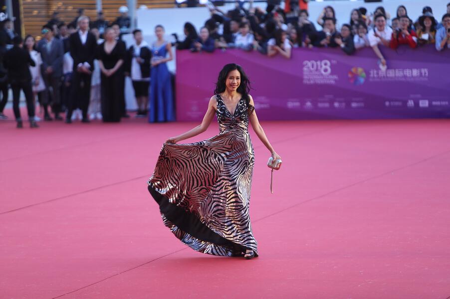 莫文蔚亮相第八届北京国际电影节开幕式